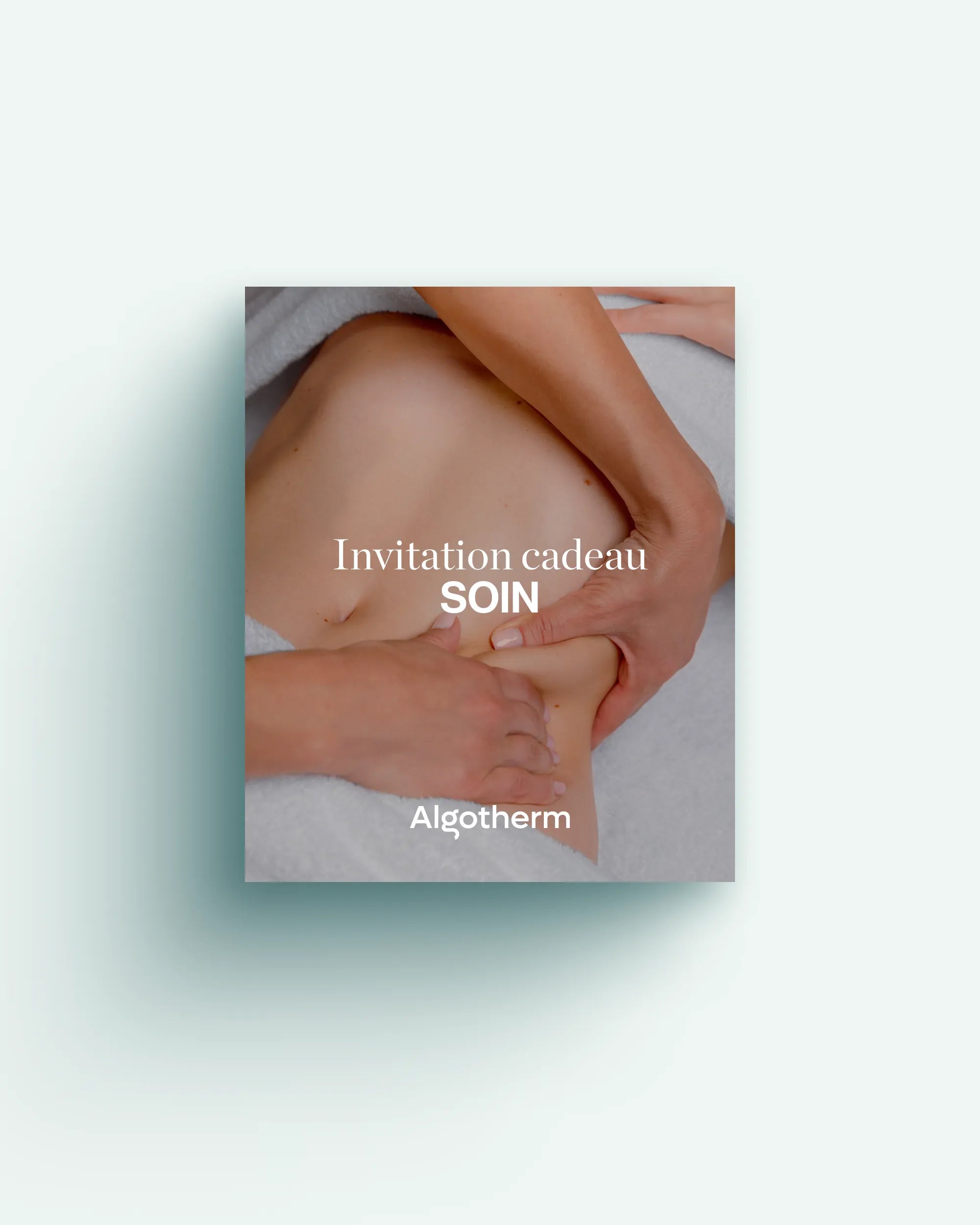 Invitation cadeau Massage Corps Sur Mesure
