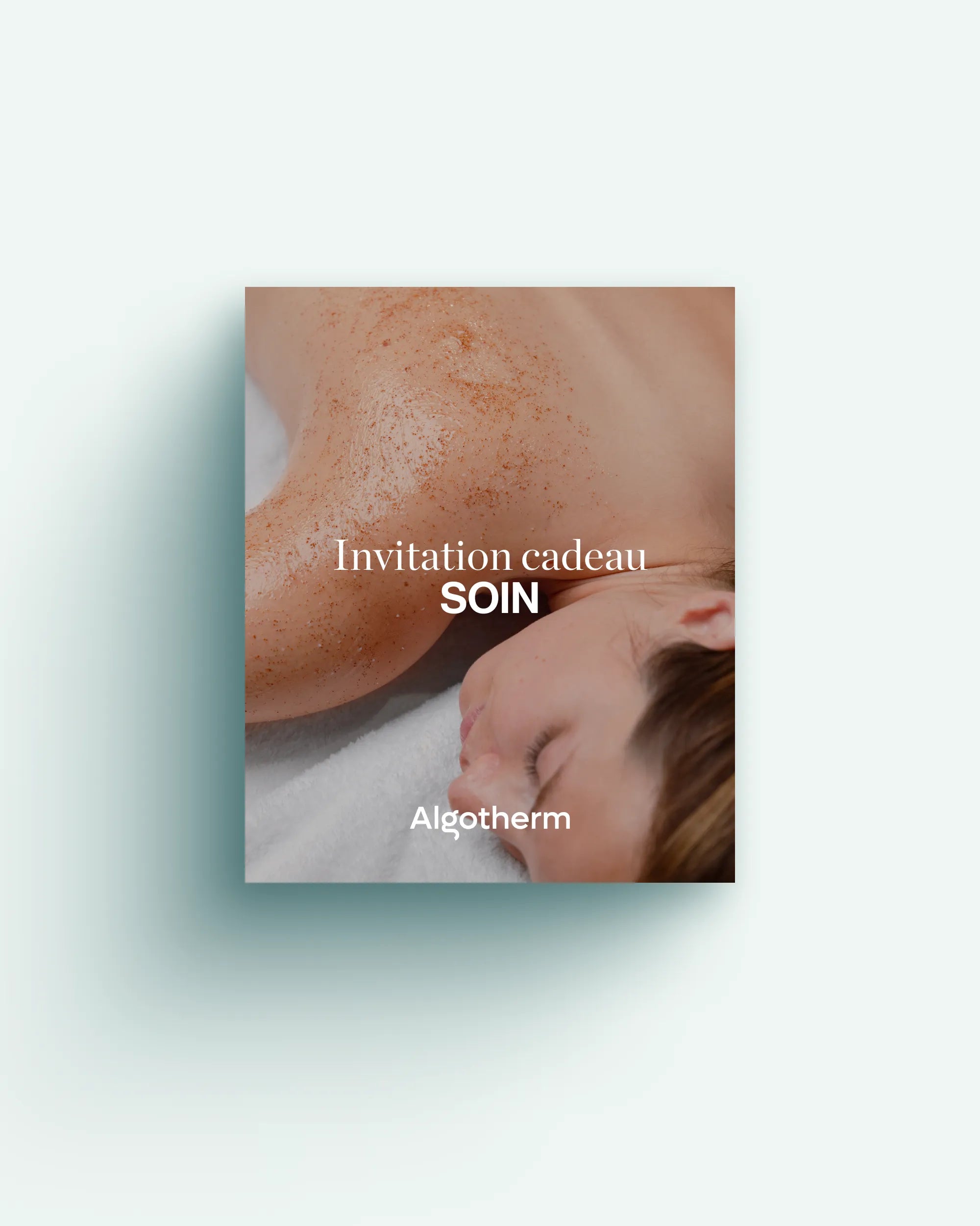 Invitation cadeau Gommage Corps Sucré Salé