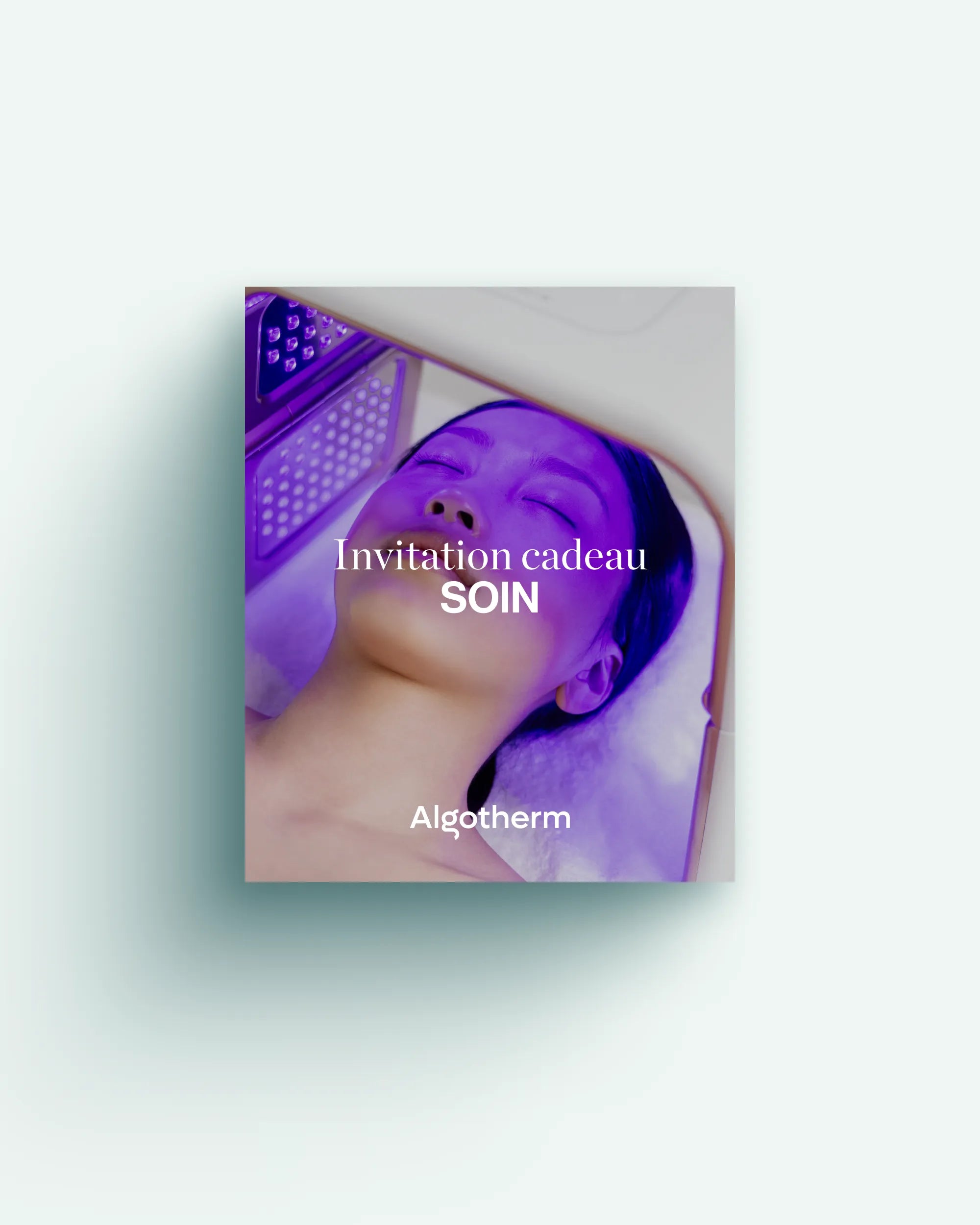 Invitation cadeau Soin Visage Ocean Tech