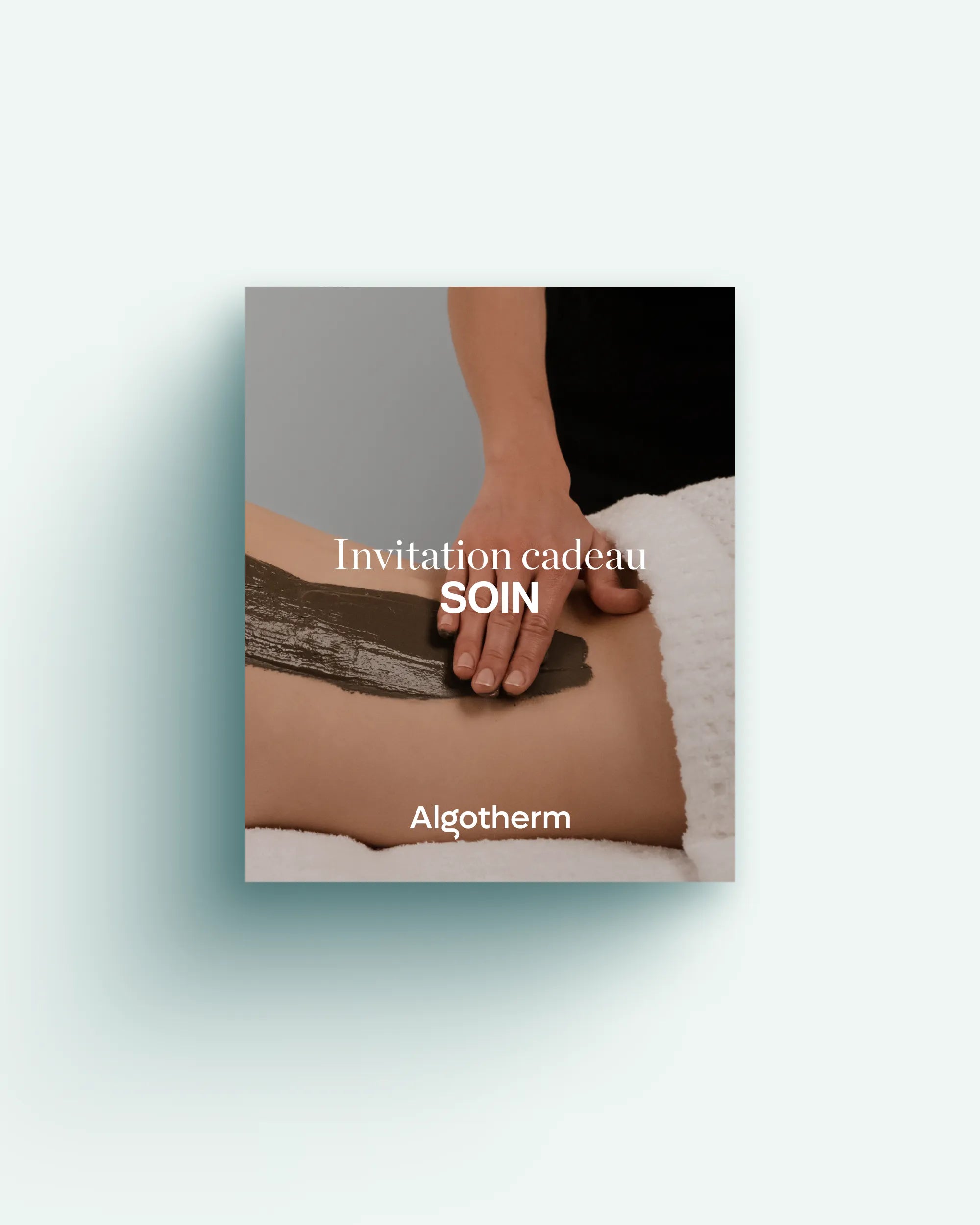 Invitation cadeau Soin Marin Fangothérapie