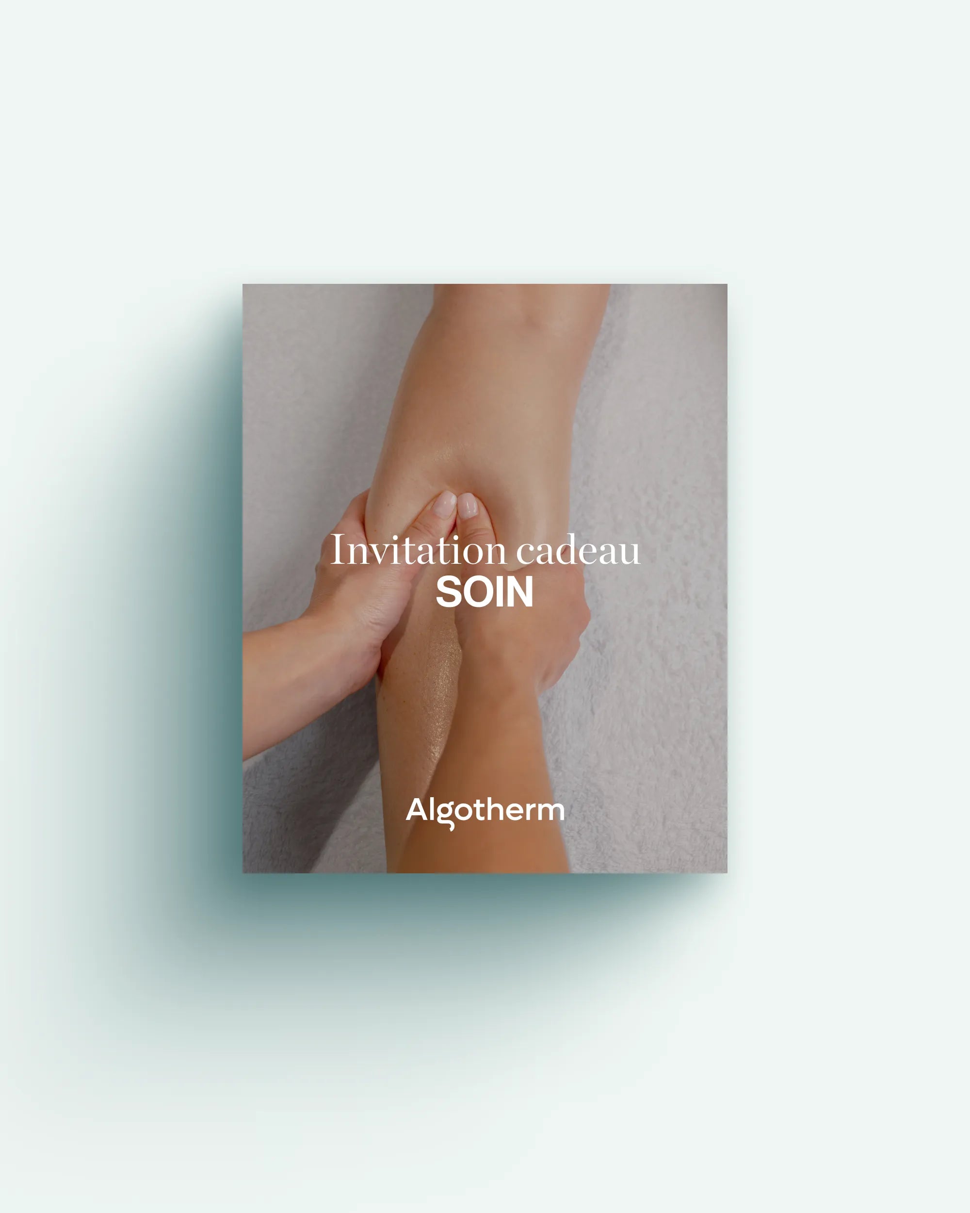 Invitation cadeau Massage Energisant