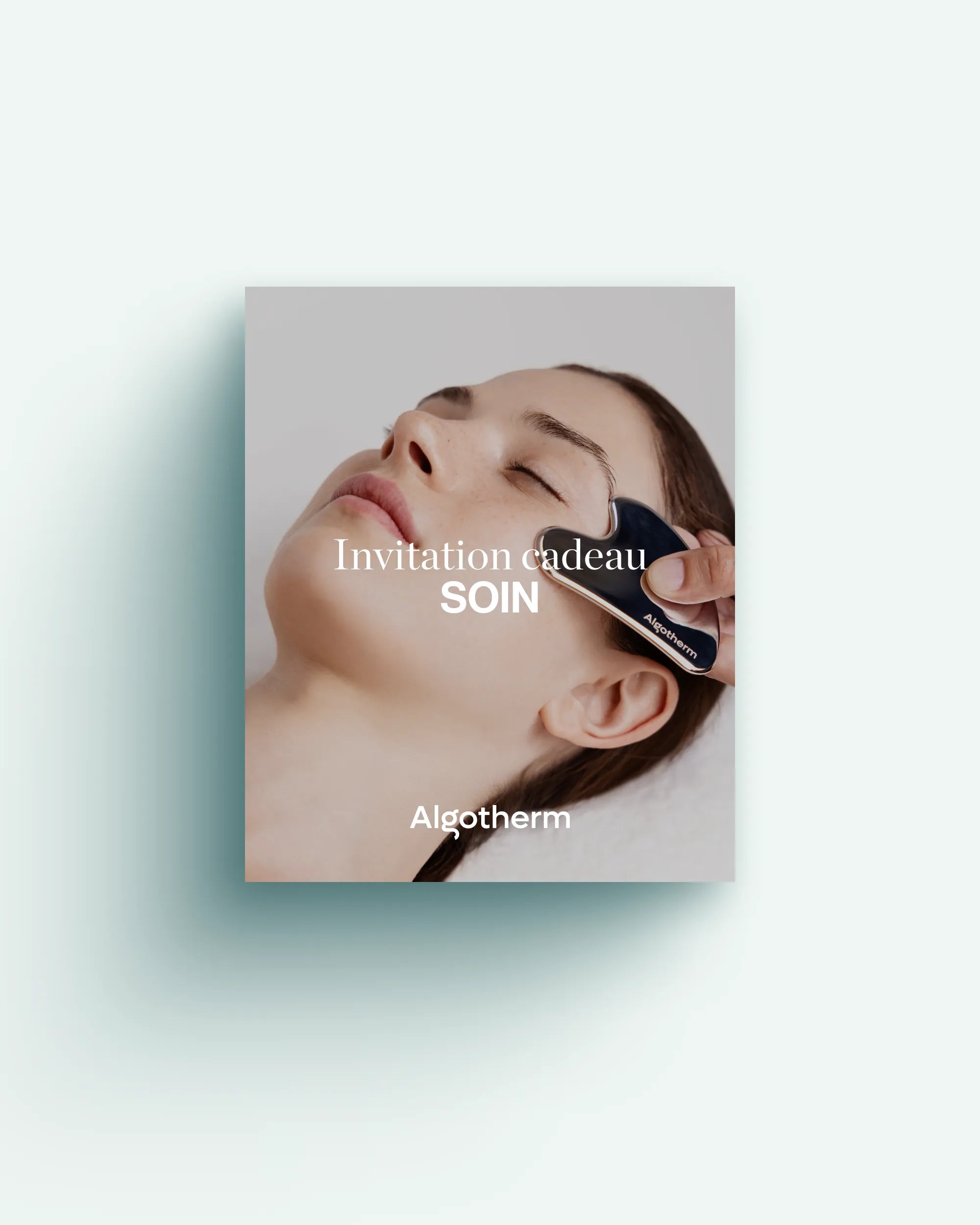 Invitation cadeau Soin Visage Éclat Ocean Glow